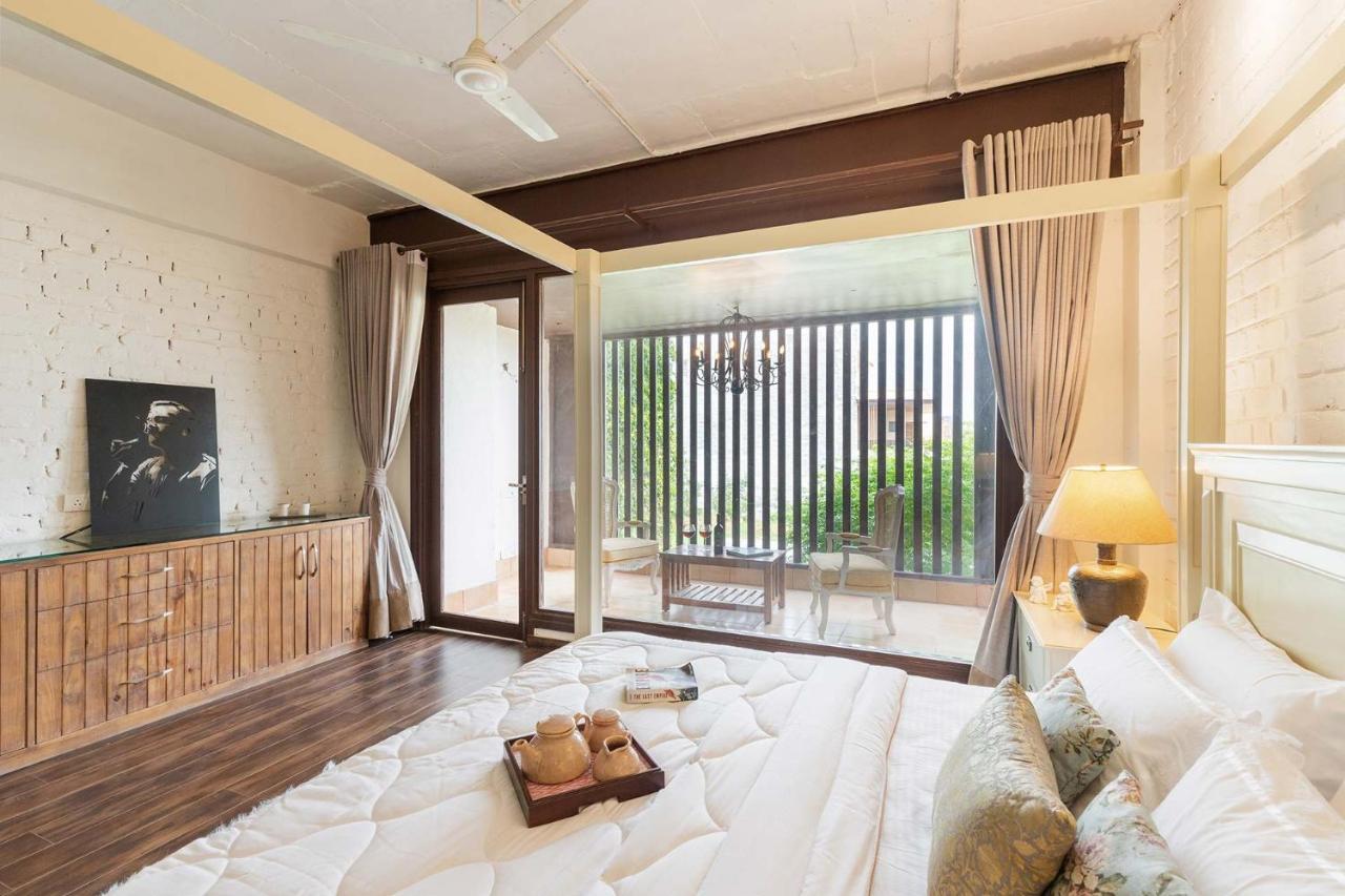 Stayvista'S The Barn House - Farm-View Villa With With Bonfire, Indoor Pool & Bar Chandigarh Exterior photo